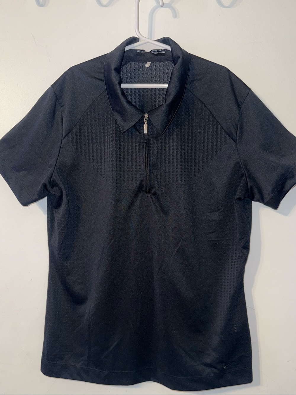 Women’s Nike Golf Nikefit Dry black polo